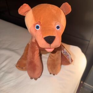Plush Brown Bear Stuffed Animal - Kids Toys